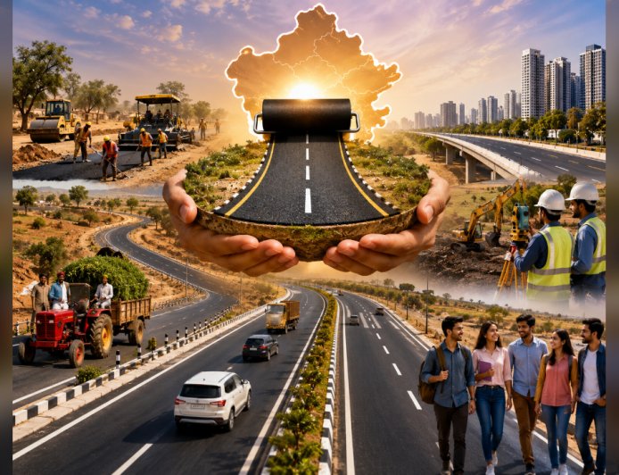 राजस्थान की सड़कों की बदलेगी तस्वीर: 3232 गांव-कस्बों को मिलेगी नई कनेक्टिविटी, सरकार ने खोला 2101 करोड़ का खजाना