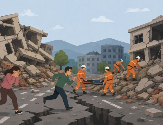 Colombia में 7.4 Earthquake से तबाही! 132 मौतें, 570 घायल; मलबे में जिंदगी की तलाश