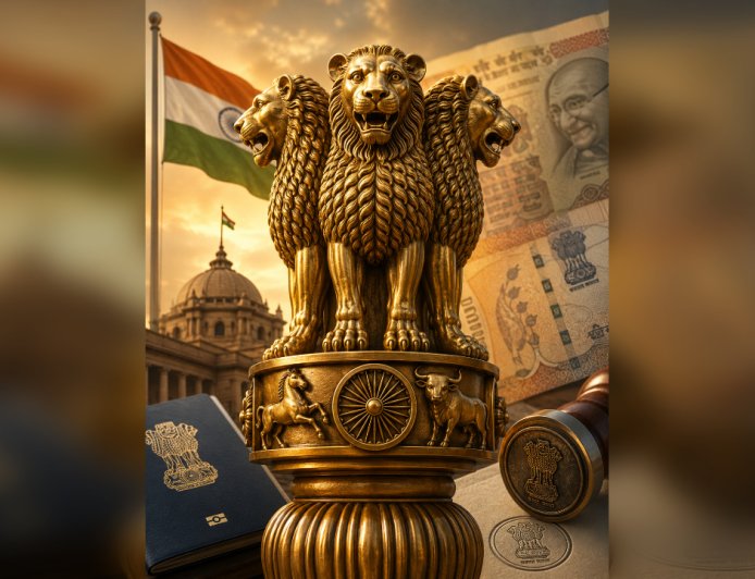 National Emblem का वो चौथा शेर जो कभी नहीं दिखता आपको!