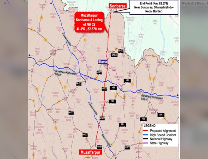 बिहार को मिली बड़ी सौगात! नेपाल बॉर्डर तक बनेगा 4-Lane Highway, 3590 करोड़ की मंजूरी, जानें क्या-क्या बदलेगा