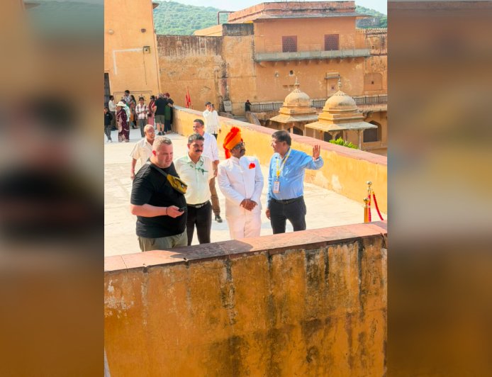 BRICS मेहमानों ने देखी आमेर महल की वो खूबसूरती, जिसने विदेशी डेलिगेशन को कर दिया हैरान