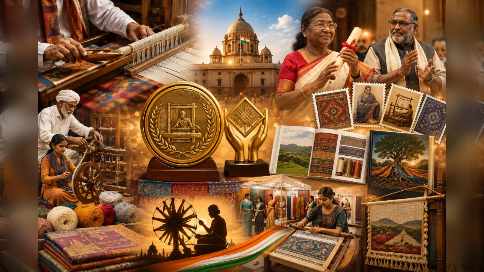 Handloom Day 2026: राष्ट्रपति करेंगी 22 National Handloom Awards का सम्मान, जारी होंगे 4 Special Stamps; जानिए इस बार क्या होगा खास