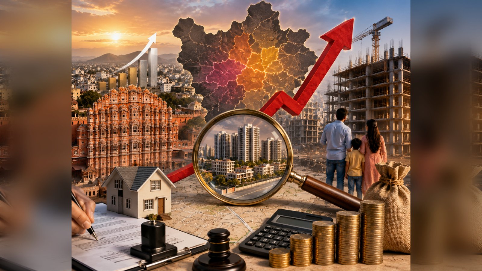 Jaipur DLC Rate Hike: जयपुर DLC रेट्स में बड़ा उछाल: 4 महीने में दूसरी बार बढ़ीं दरें, जानें आपके इलाके में कितनी महंगी हुई जमीन