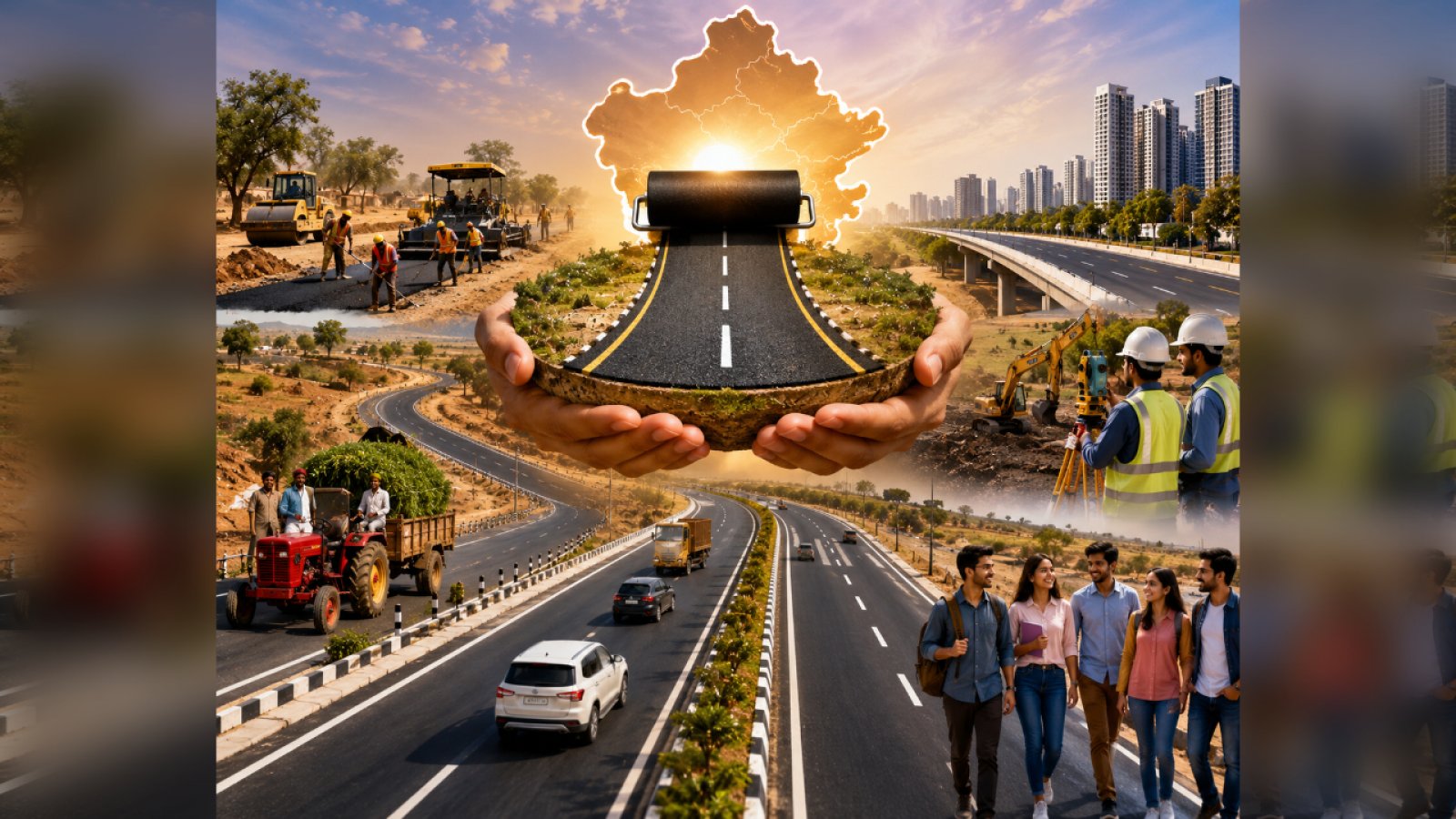 राजस्थान की सड़कों की बदलेगी तस्वीर: 3232 गांव-कस्बों को मिलेगी नई कनेक्टिविटी, सरकार ने खोला 2101 करोड़ का खजाना