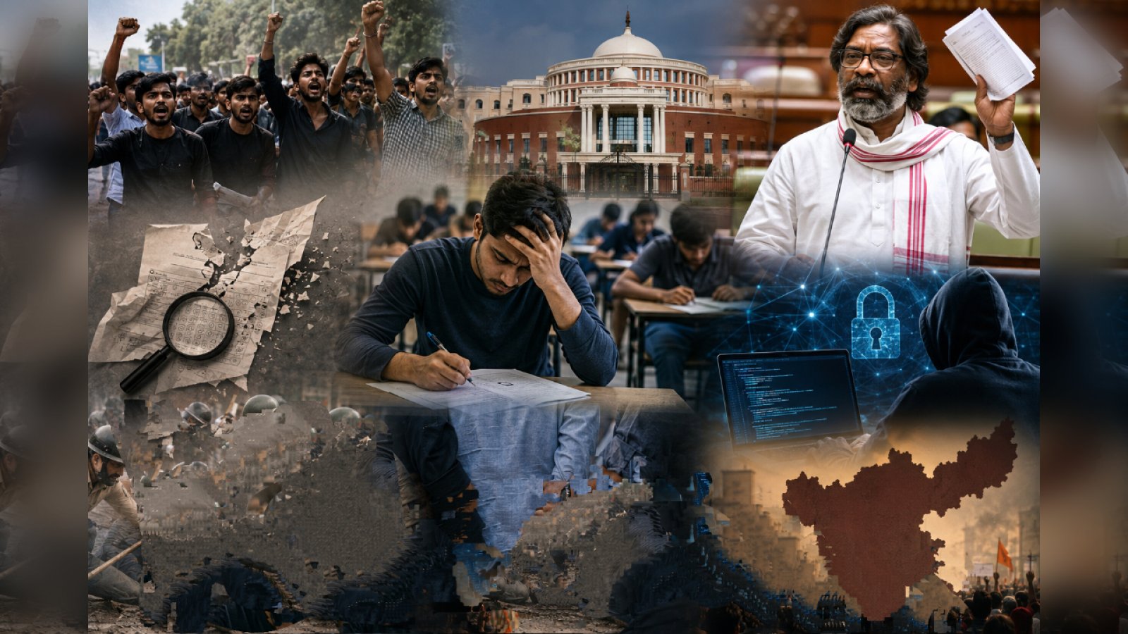 छात्रों के आगे झुकी सरकार! 2 और परीक्षाएं रद्द, मुंबई से गिरफ्तार हुआ पेपर लीक का मास्टरमाइंड