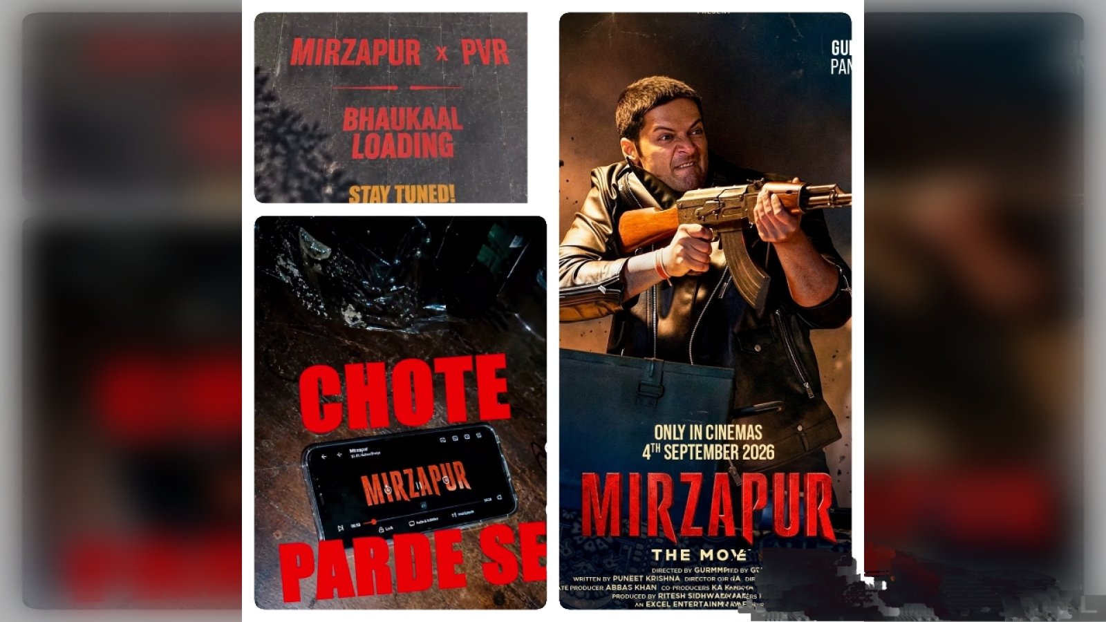 'मिर्जापुर द मूवी' का धमाकेदार ट्रेलर आउट: मुन्ना भैया की जबरदस्त वापसी, गद्दी के लिए एक बार फिर छिड़ेगी खूनी जंग