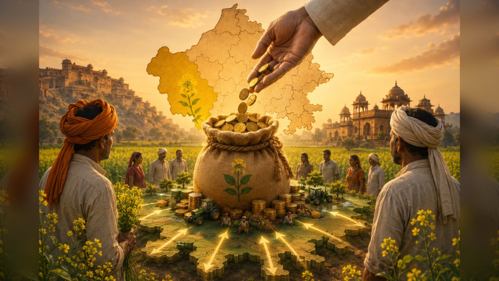 सरसों की 'पीली क्रांति' का बड़ा तोहफा: राजस्थान को मिले 6.43 करोड़ रुपये, जानें कैसे किसानों की मेहनत बनी करोड़ों की कमाई