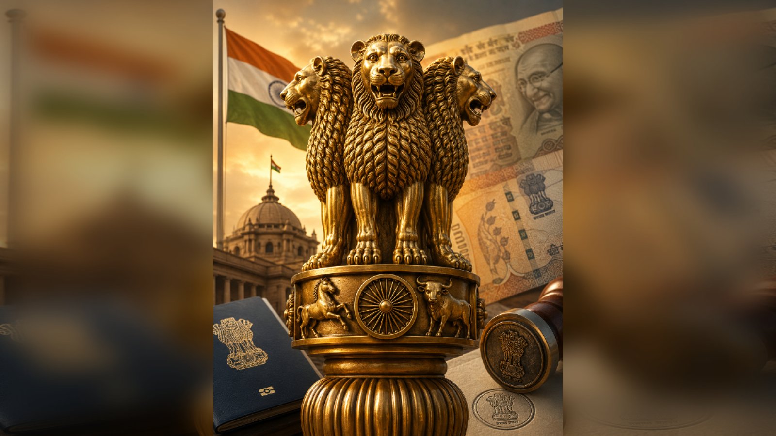 National Emblem का वो चौथा शेर जो कभी नहीं दिखता आपको!