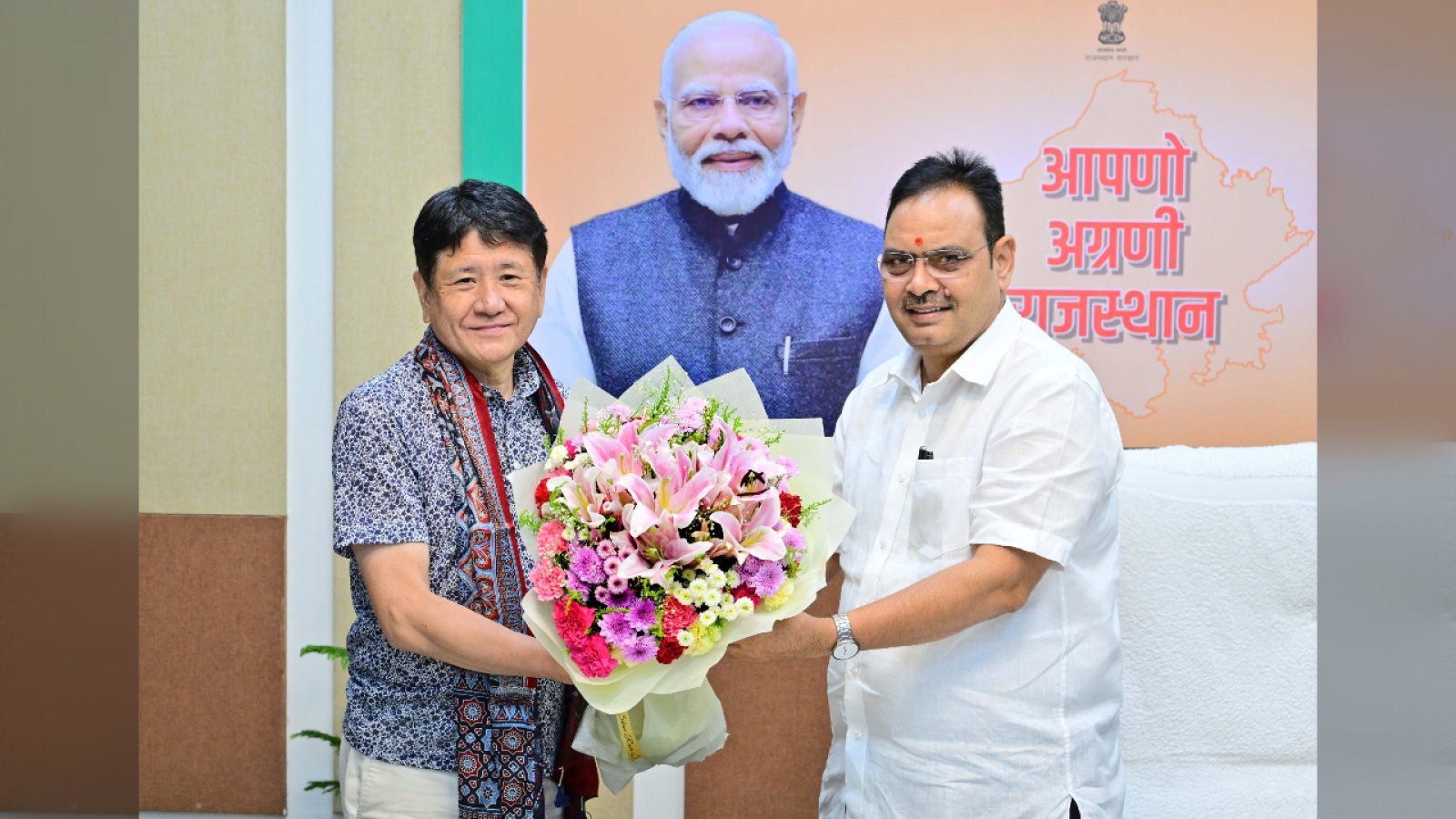 राधे-राधे से हुआ स्वागत, फिर तय हुई अरबों के ज्वैलरी कारोबार की रणनीति: CM भजनलाल-जापानी डेलिगेशन की अहम बैठक