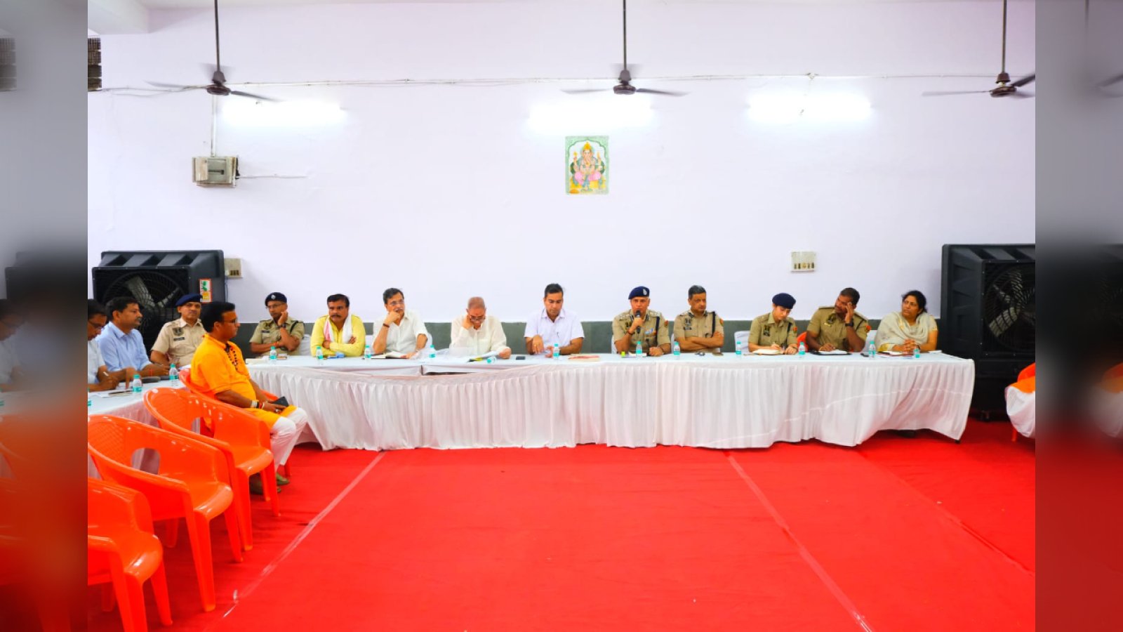 15 सितंबर को शाम 4 बजे रवाना होगी गणेशजी की शोभायात्रा: जिला कलक्टर ने संयुक्त नियंत्रण कक्ष सहित सभी विभागों को दिए सख्त निर्देश