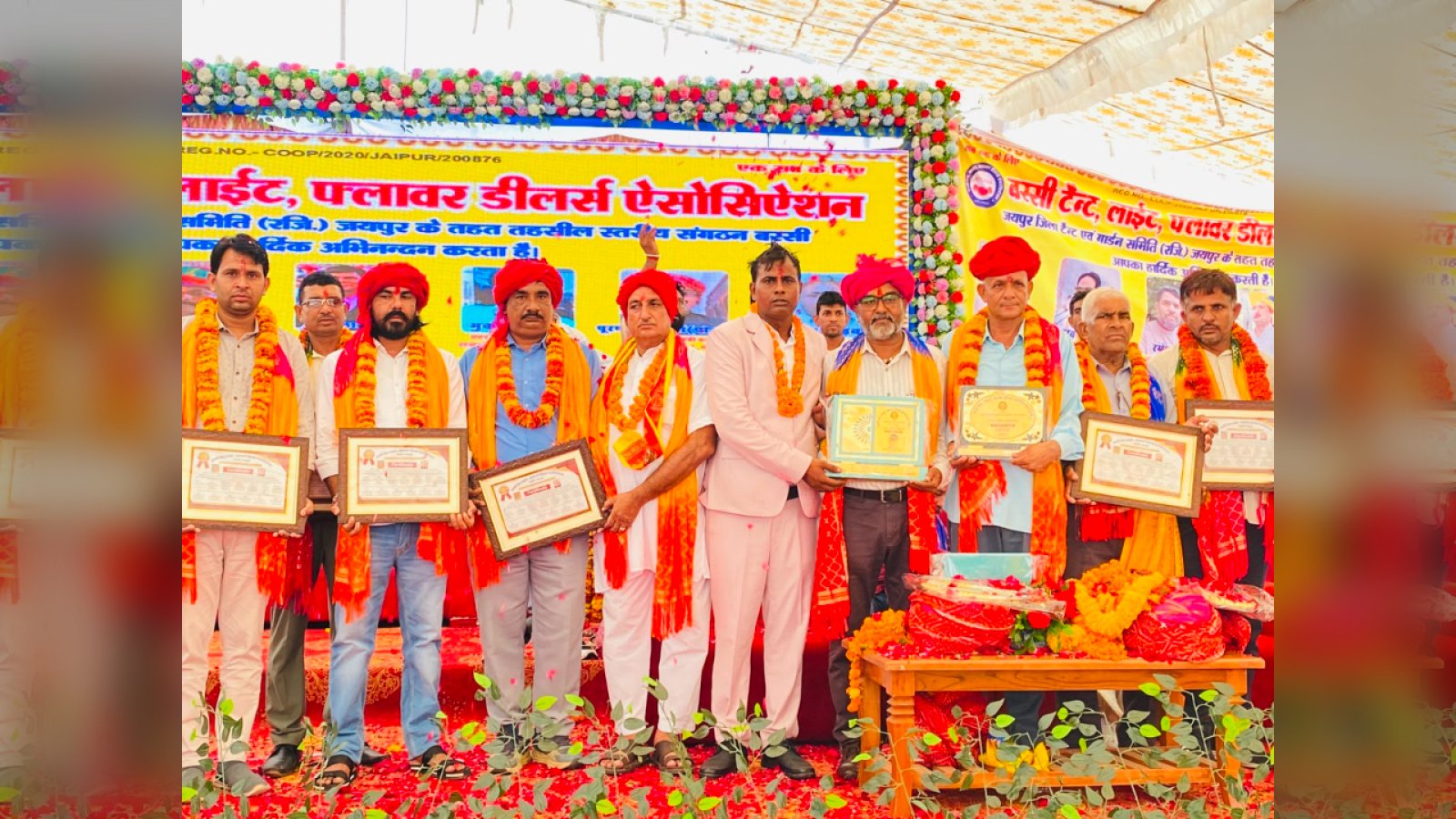 सेवा-सहयोग का संकल्प, नई टीम की शुरुआत: बस्सी टेंट-लाइट एसोसिएशन की कमान लड्डू गोपाल शर्मा के हाथ