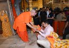 मोती डूंगरी में सीएम भजनलाल ने की पत्नी संग पूजा, वहीं राज्यपाल बागड़े भी पहुंचे गणेशोत्सव में