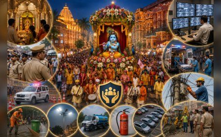 जन्माष्टमी पर उमड़ेगा भक्तों का सैलाब, प्रशासन ने कस ली कमर — जानें कब और कहां से निकलेगी भव्य शोभायात्रा!