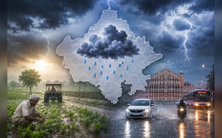 आसमान से बरसेगी राहत या मुसीबत? जयपुर-कोटा समेत इन शहरों में झमाझम बारिश का अलर्ट, जानें कब से बदलेगा मौसम