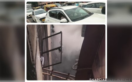 सुबह-सुबह धू-धू कर जला बाजार, चूड़ी-कपड़ों की दुकानों से उठे शोलों ने मचाई दहशत