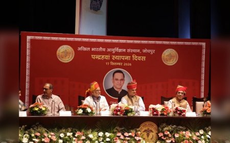 AIIMS जोधपुर को मिला अगले 10 साल का बड़ा विजन, मुख्य सचिव ने रखा वैश्विक बनाने का खाका