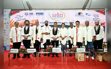 जयपुर के डॉ. शेफ सौरभ शर्मा का डंका चंडीगढ़ में! मिला देश का सबसे बड़ा पाक सम्मान 'क्यूलिनरी एंबेसडर ऑफ इंडिया'