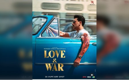 Love & War First Look: खून से सना रणबीर कपूर का लुक वायरल, 21 जनवरी 2027 को रिलीज होगी Bhansali की फिल्म