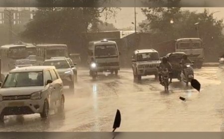 Jaipur Weather: Hailstorm से गिरा तापमान, जानें राजस्थान का हाल