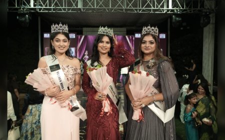 Jaipur में सजा Fashion Night: ओडिशा की जया बनीं Venus Mrs India International, नेहा को मिला Miss India International का ताज