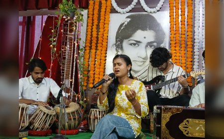 शास्त्रीनगर में गूंजे Lata Mangeshkar और Asha Bhosle के गीत, तीन दिवसीय Classical Musical Concert का हुआ समापन