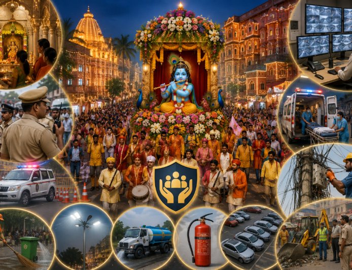 जन्माष्टमी पर उमड़ेगा भक्तों का सैलाब, प्रशासन ने कस ली कमर — जानें कब और कहां से निकलेगी भव्य शोभायात्रा!