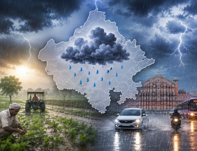 आसमान से बरसेगी राहत या मुसीबत? जयपुर-कोटा समेत इन शहरों में झमाझम बारिश का अलर्ट, जानें कब से बदलेगा मौसम