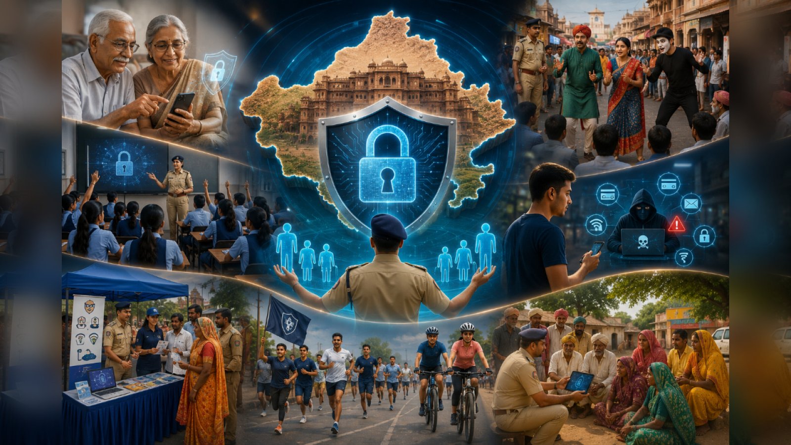 सितंबर में राजस्थान पुलिस का Cyber Alert, गांव से शहर तक चलेगा जागरूकता अभियान