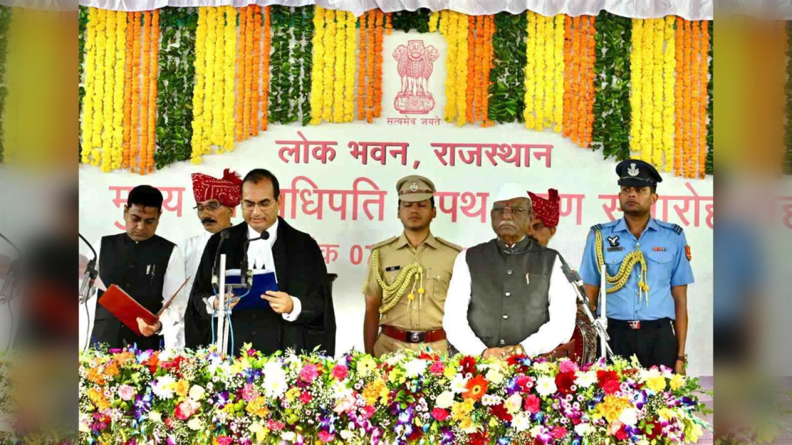राजस्थान हाईकोर्ट को मिला नया मुखिया! जस्टिस संजय कुमार अग्रवाल ने ली मुख्य न्यायाधिपति पद की शपथ