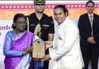 Rajasthan के Chandrashekhar Sain को 65वीं National Art Exhibition में National Award, Terracotta कृति 'My Entire World – I' सम्मानित