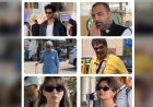 Jaipur Airport पर Bollywood सितारों की रौनक: ईशान खट्टर-जीनत अमान 'द रॉयल्स 2' की शूटिंग के लिए पहुंचे