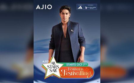 Ahaan Panday बने AJIO का नया चेहरा, 7 अक्टूबर से शुरू होगी All Stars Sale