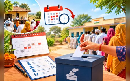 Panchayati Raj Election 2026: तीनों चरणों के Voting Schedule में बदलाव, पहले चरण का मतदान अब 22 अक्टूबर को