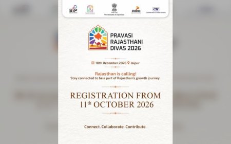 Pravasi Rajasthani Diwas 2026: 10 दिसंबर को जयपुर के JECC में होगा दूसरा संस्करण, Online Registration आज से शुरू