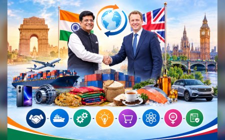 India-UK JETCO 16th Meeting: CETA से बढ़ेगा Trade, पीयूष गोयल और जोनाथन रेनॉल्ड्स के बीच नई दिल्ली में बैठक