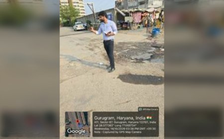 Gurugram में CAQM की Inspection Drive: Road Dust और C&D Waste के 258 Violations मिले