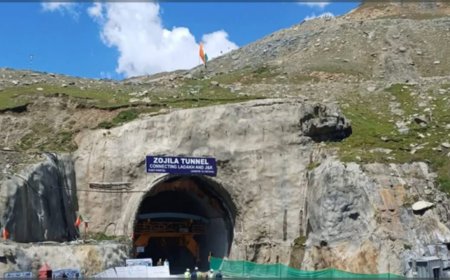Zojila Tunnel: 6,808 करोड़ की परियोजना जुड़ाव के चरण में, सोनमर्ग-मीनामर्ग सफर 2 घंटे से घटकर 30 मिनट होने की उम्मीद