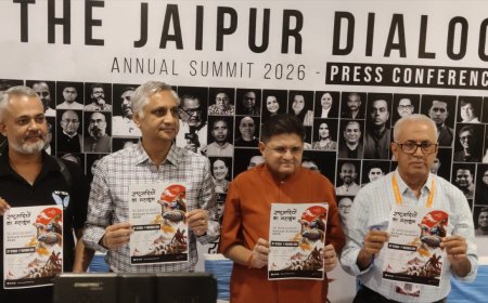 जयपुर डायलॉग्स Annual Summit 2026: 30 अक्टूबर से "धर्मयुद्ध – द बैटल फॉर भारत" थीम पर तीन दिवसीय वैचारिक सम्मेलन