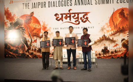 Jaipur Dialogue 2026 शुरू: राज्यवर्धन सिंह राठौड़ बोले, "देश का युवा अब job seeker नहीं, job creator बन रहा है"