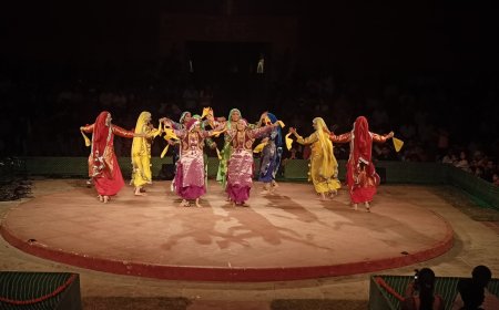 Lokrang 2026: जवाहर कला केंद्र में Punjab की Luddi और Langa Gayan ने बांधा समां