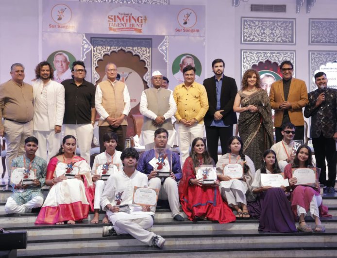 जयपुर के हुल्लास पुरोहित बने Surshree 2026, सुर संगम के 37वें National Youth Music Festival में जीता खिताब