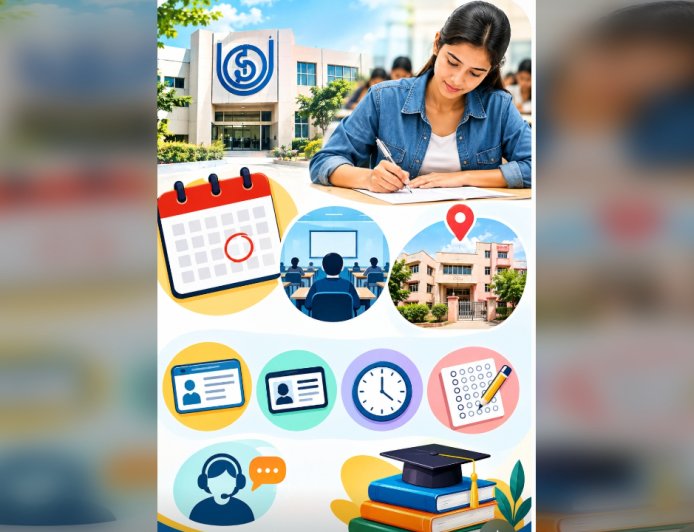 IGNOU PhD Entrance Exam 11 अक्टूबर को: जयपुर में सोडाला केंद्र पर होगी परीक्षा, सुबह 10 बजे से