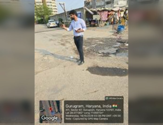 Gurugram में CAQM की Inspection Drive: Road Dust और C&D Waste के 258 Violations मिले