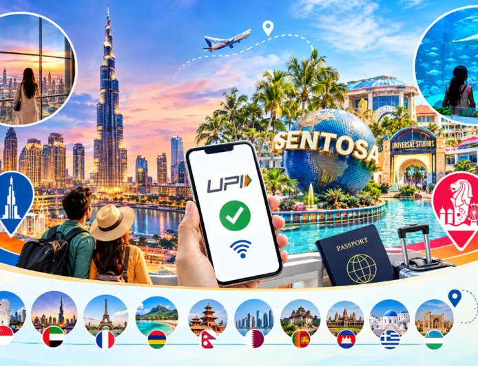 UPI अब Burj Khalifa और Resorts World Sentosa की Online Booking के लिए उपलब्ध