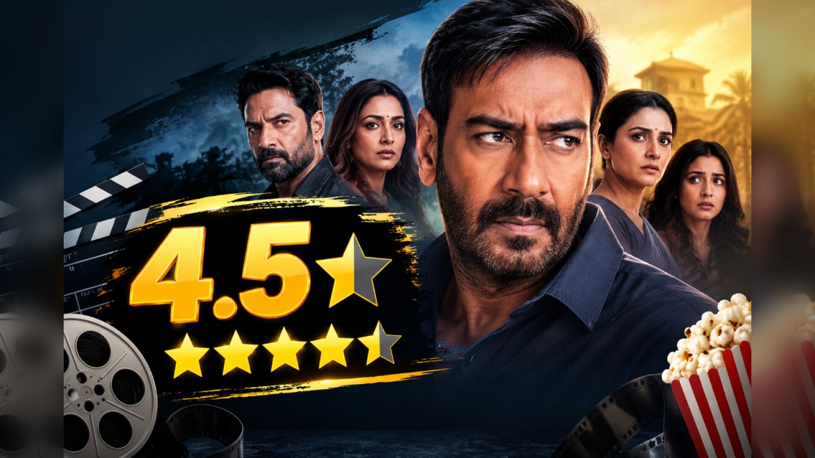 Drishyam 3 Review: अजय देवगन की दमदार वापसी, सेकंड हाफ में पलटता है पूरा गेम; Ananya Soch Rating 4.5⭐