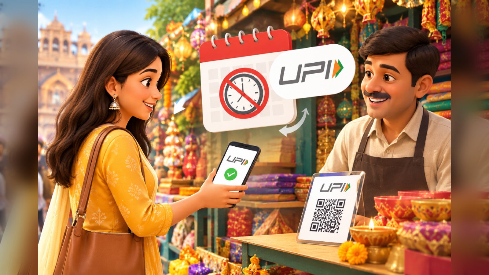 UPI Payment पर 0.4% MDR का फैसला दीपावली तक टला, NPCI ने त्योहारी सीजन में दी राहत