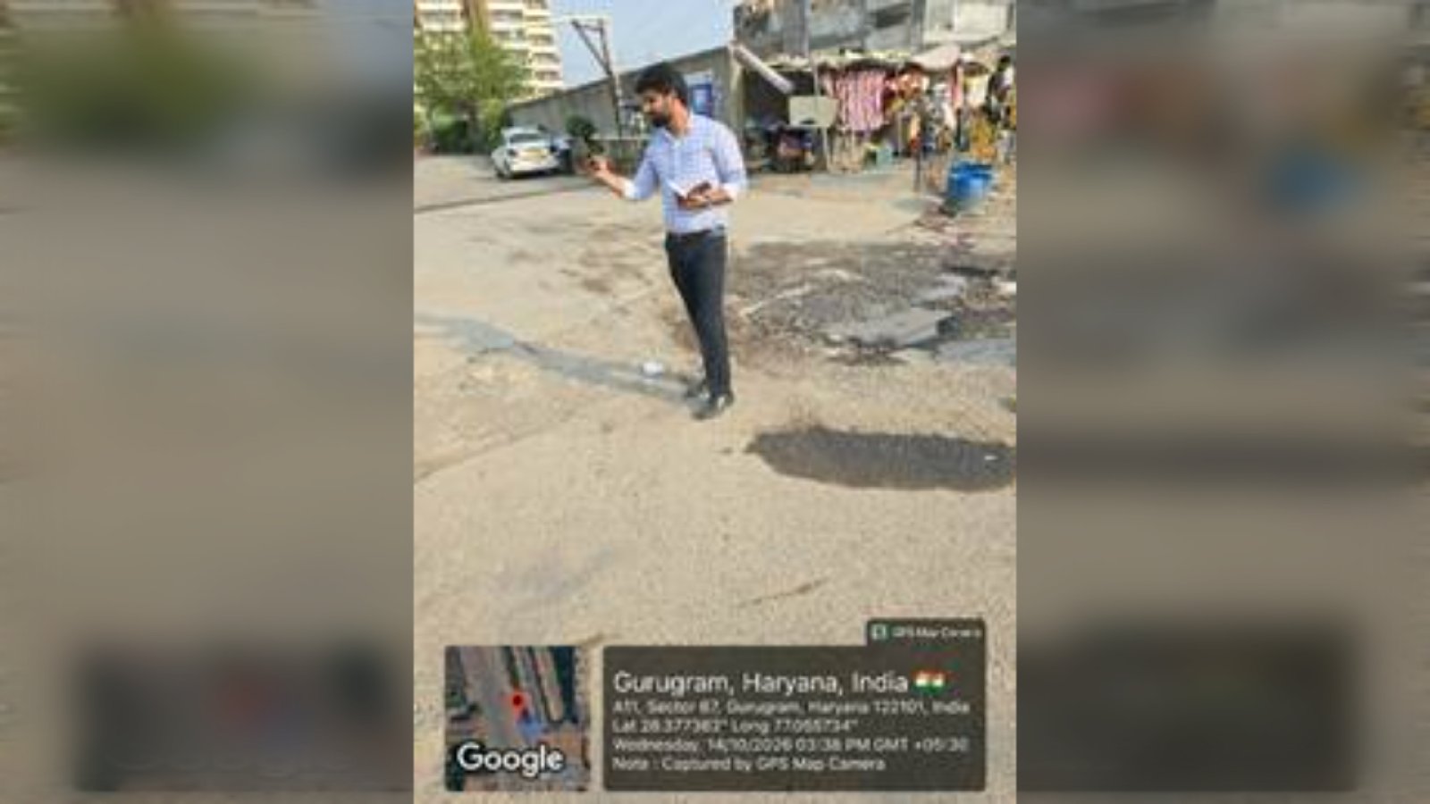 Gurugram में CAQM की Inspection Drive: Road Dust और C&D Waste के 258 Violations मिले