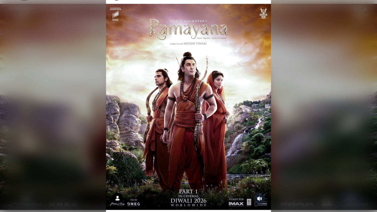 Ramayana Advance Booking 20 अक्टूबर से शुरू: 5 नवंबर को रिलीज होगी Ranbir Kapoor-Yash की फिल्म
