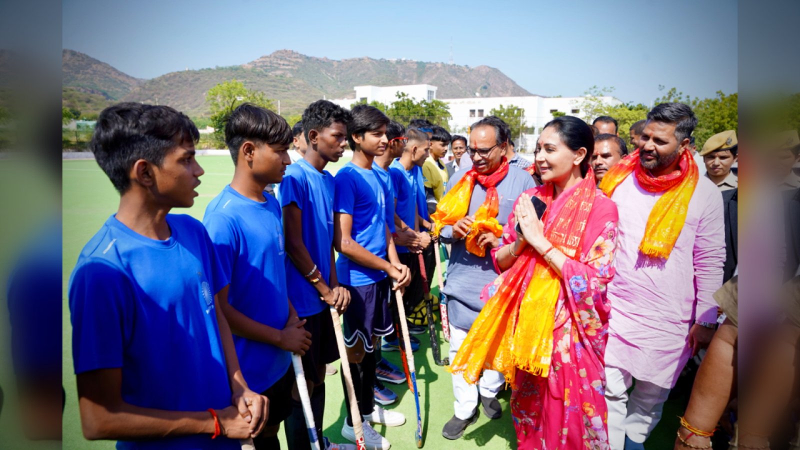 अजमेर में 37वीं अखिल भारतीय Hockey Tournament का आगाज़: उपमुख्यमंत्री दिया कुमारी बोलीं, खेलों से निखरती है प्रतिभा