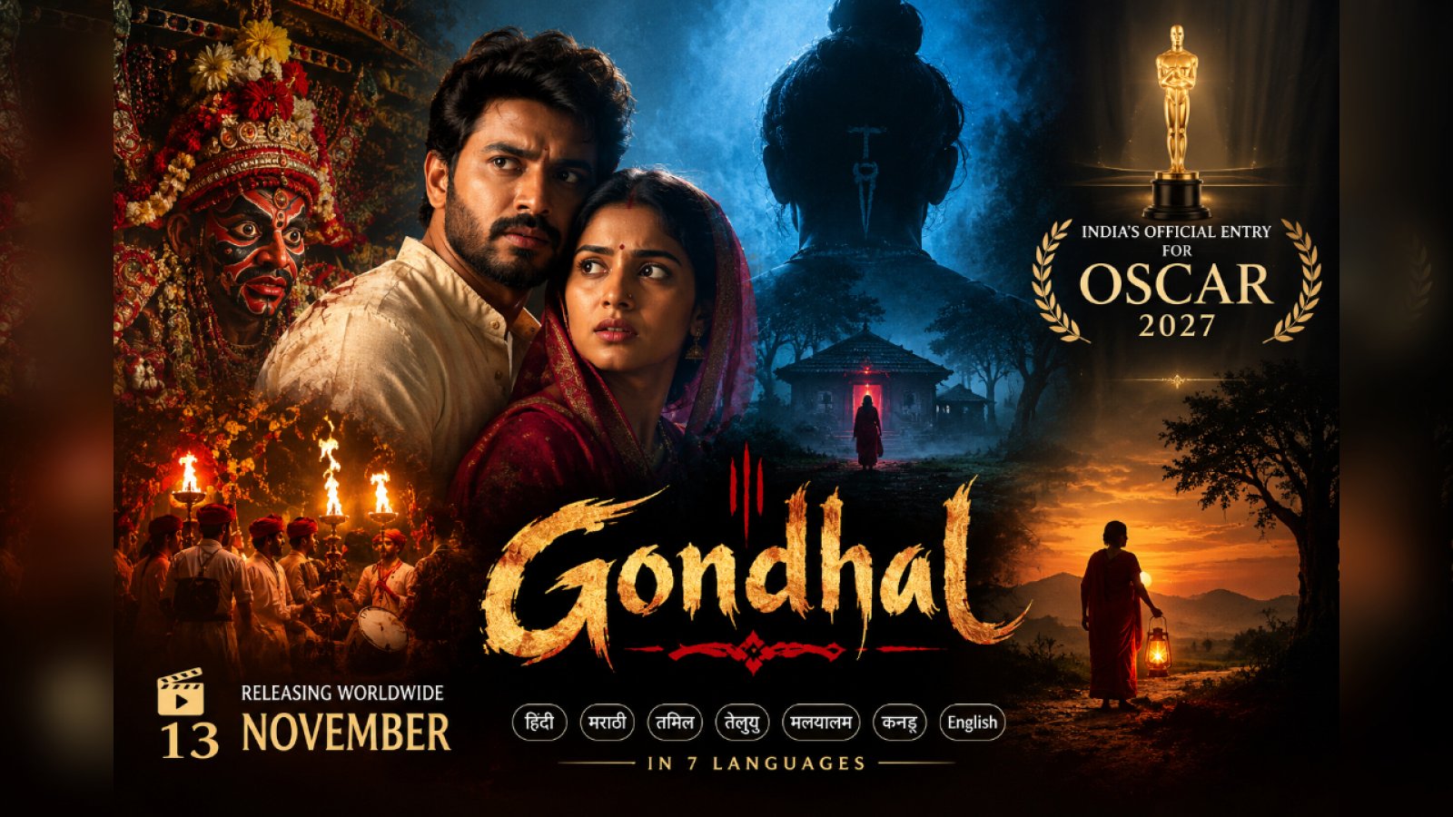 Gondhal Hindi Trailer Out: Oscar 2027 के लिए India की Official Entry, 13 नवंबर को Release